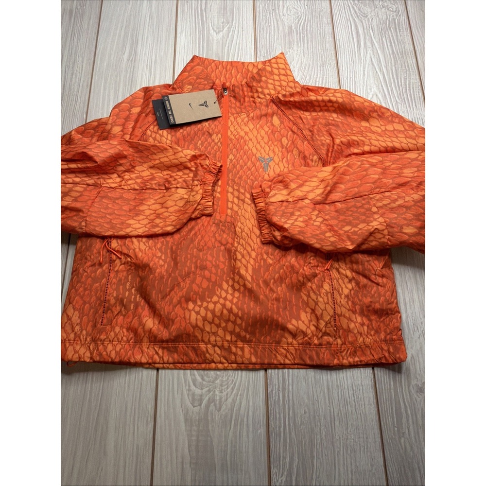 New Nike Kobe Bryant Lightweight Woven Jacket Size XS $130 Orange IB2718-819